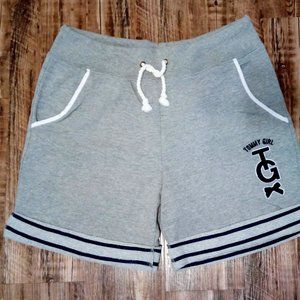 Tommy Hilfiger Tommy Girl grey cuffed shorts XL